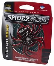 Spiderwire Stealth Braid 10lb green 125yds