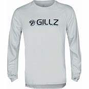 Gillz Contender Series Long Sleeve UV shirts Glacier Gray LG