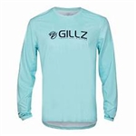 Gillz Contender Series Long Sleeve UV shirts Aruba Blue