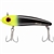 Berkley Mullet 3 1/2" Black Chartreuse Head